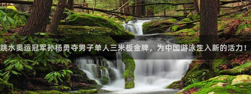 跳水奥运冠军孙杨勇夺男子单人三米板金牌，为中国游泳注入新的活力！