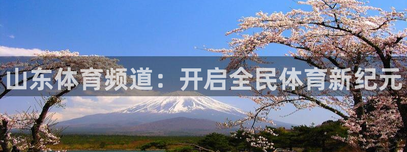 山东体育频道：开启全民体育新纪元
